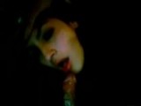 Teen sucking cock